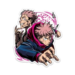 Jujutsu Kaisen Sukuna & Itadori Sticker 1