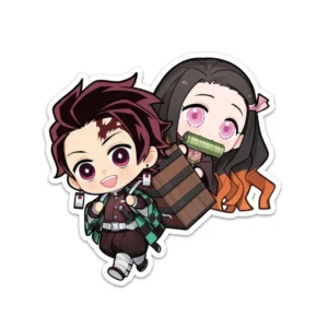 Demon Slayer Tanjiro & Nezuko Sticker 2