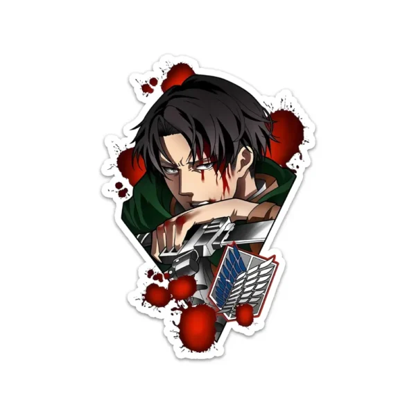 Attack On Titan Levi Ackerman Sticker 1