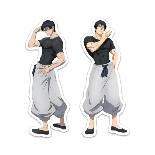 Jujutsu Kaisen Toji Fushiguro Sticker Set 1