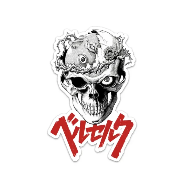 Berserk Skull Knight Sticker 1