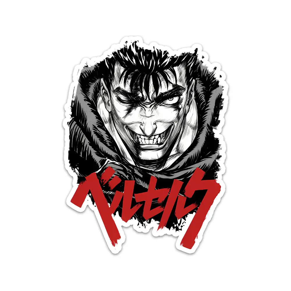Berserk Guts Sticker 2