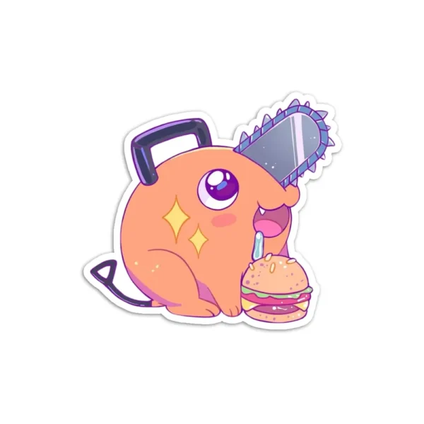 Chainsaw Man Pochita Sticker Set 1 - Image 2