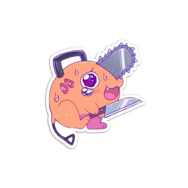 Chainsaw Man Pochita Sticker Set 1 - Image 3