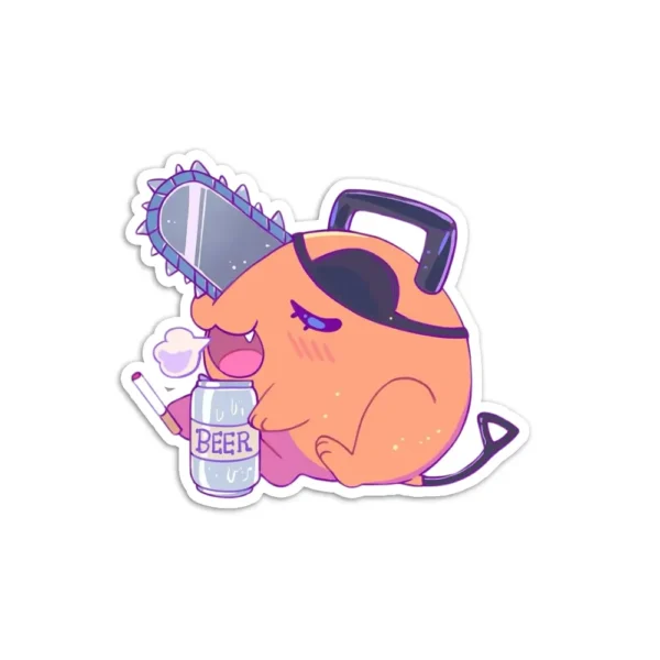 Chainsaw Man Pochita Sticker Set 1 - Image 5