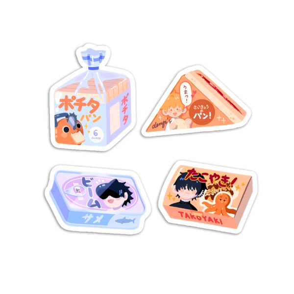 Chainsaw Man Sticker Set 4 - Image 3