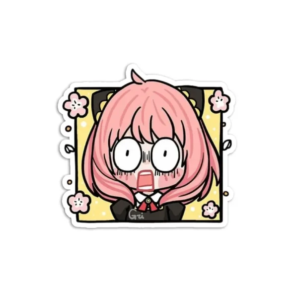Spy x Family Anya Forger Sticker Set 1 - Image 2