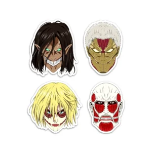 Attack on Titan Sticker Set 4