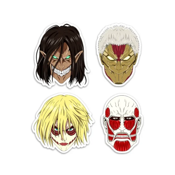 Attack on Titan Sticker Set 4