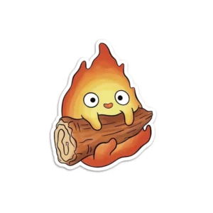 Studio Ghibli Howl's Moving Castle Calcifer Sticker 1