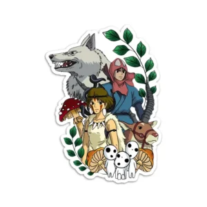 Studio Ghibli Princess Mononoke Sticker 1