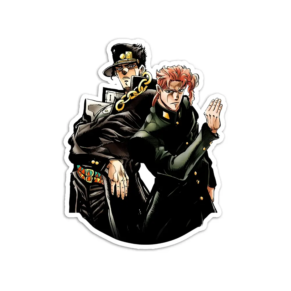 Jojo’s Bizarre Adventure Kujo Jotaro & Kakyoin Sticker 2