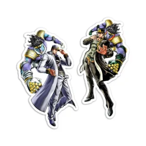 Jojo's Bizarre Adventure Kujo Jotaro Sticker Set 1
