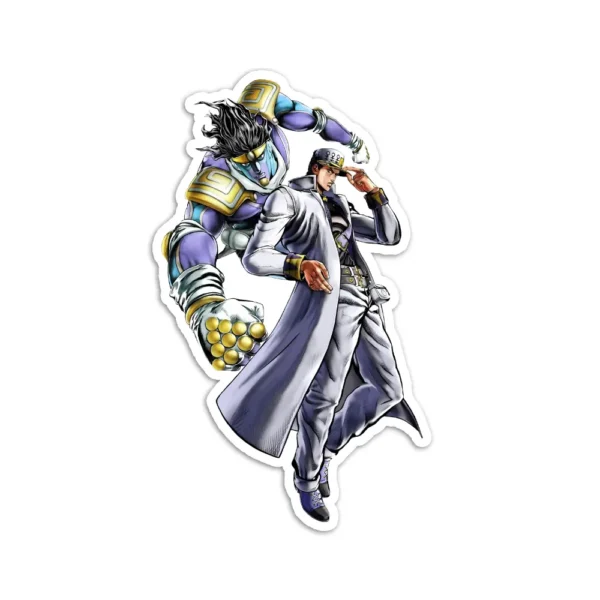 Jojo's Bizarre Adventure Kujo Jotaro Sticker Set 1 - Image 2