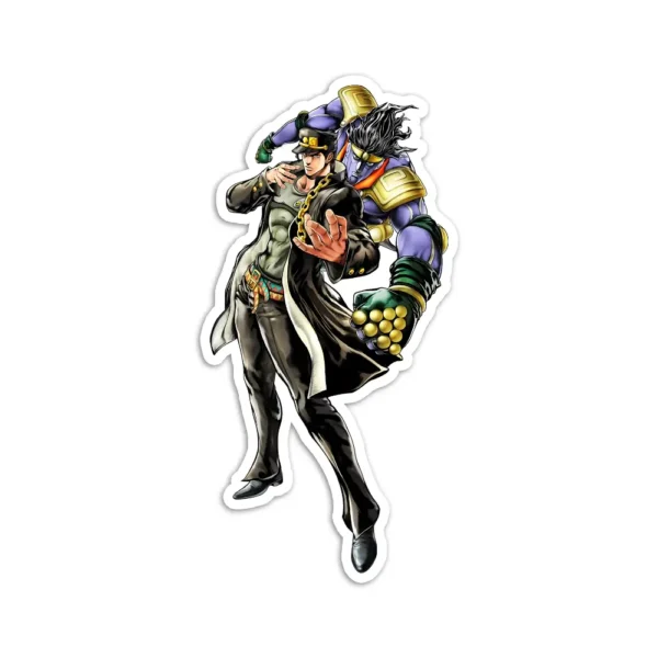 Jojo's Bizarre Adventure Kujo Jotaro Sticker Set 1 - Image 3