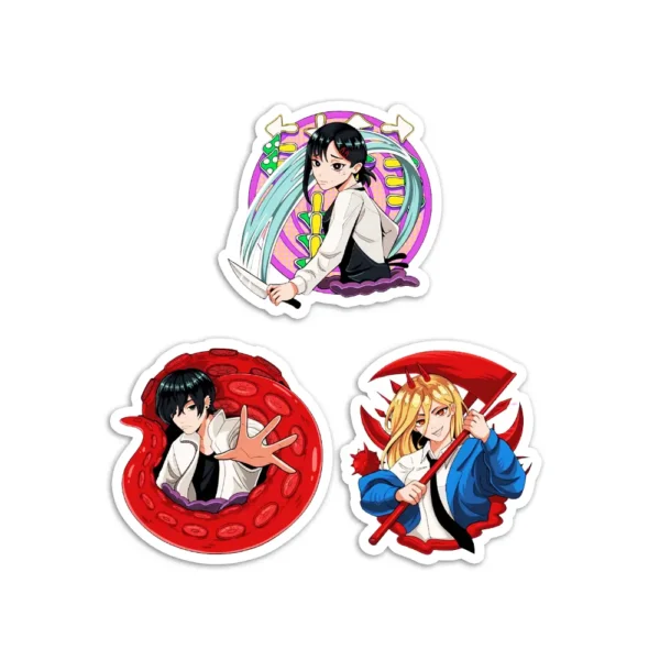 Chainsaw Man Sticker Set 2 - Image 4