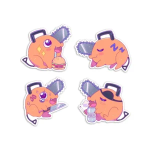 Chainsaw Man Pochita Sticker Set 1