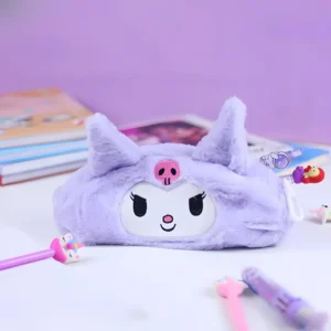 Sanrio Kuromi Plush Pencil / Makeup Case