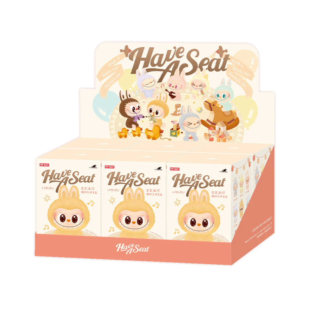 THE MONSTERS | LABUBU Have A Seat Series | Plush Pendant Blind Box - Image 2