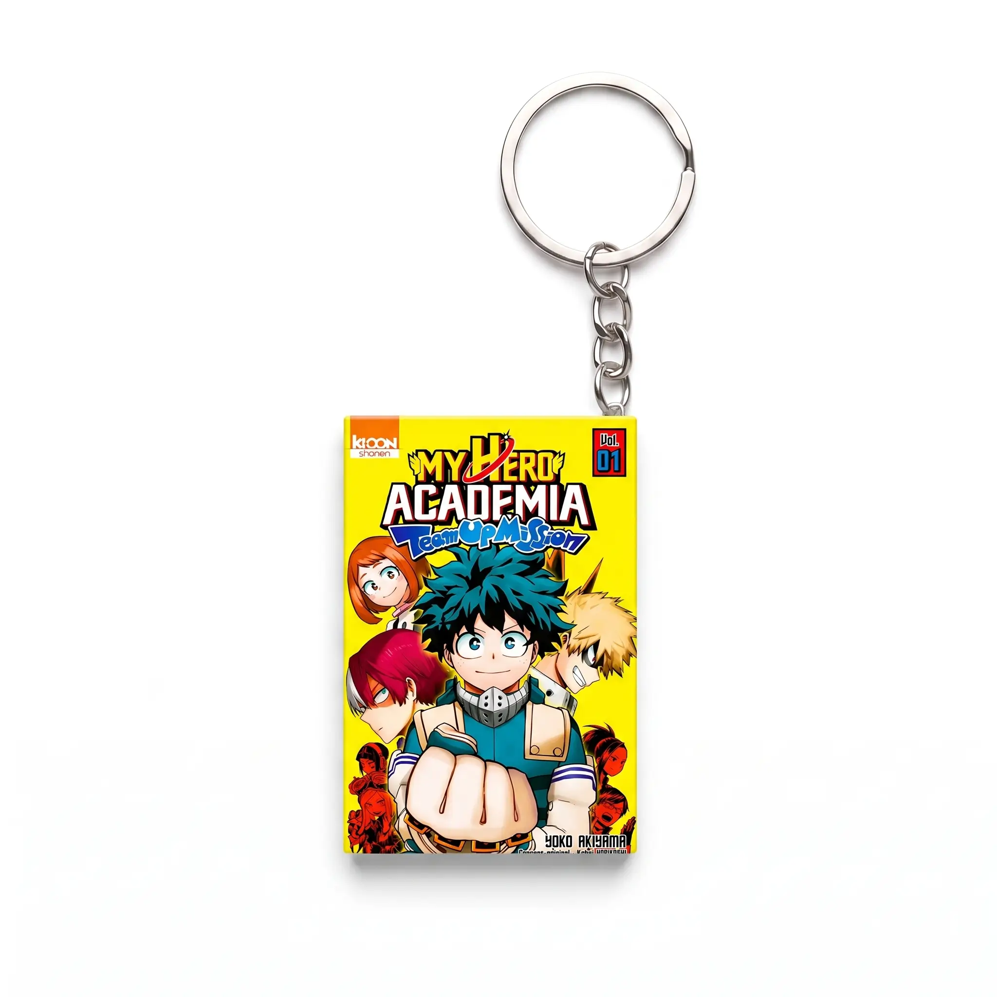 My Hero Academia Vol 1 Manga Keychain