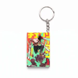 Chainsaw Man Vol 1 Manga Keychain